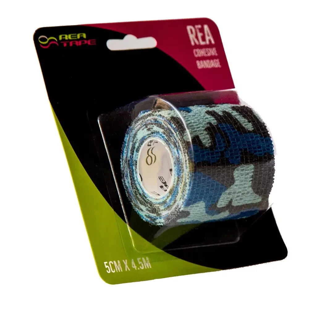 Бинт когезивний еластичний REA TAPE Сohesive bandage блакитний 5 cм х 4,5 м, REA TAPE (Південна Корея), фото 1