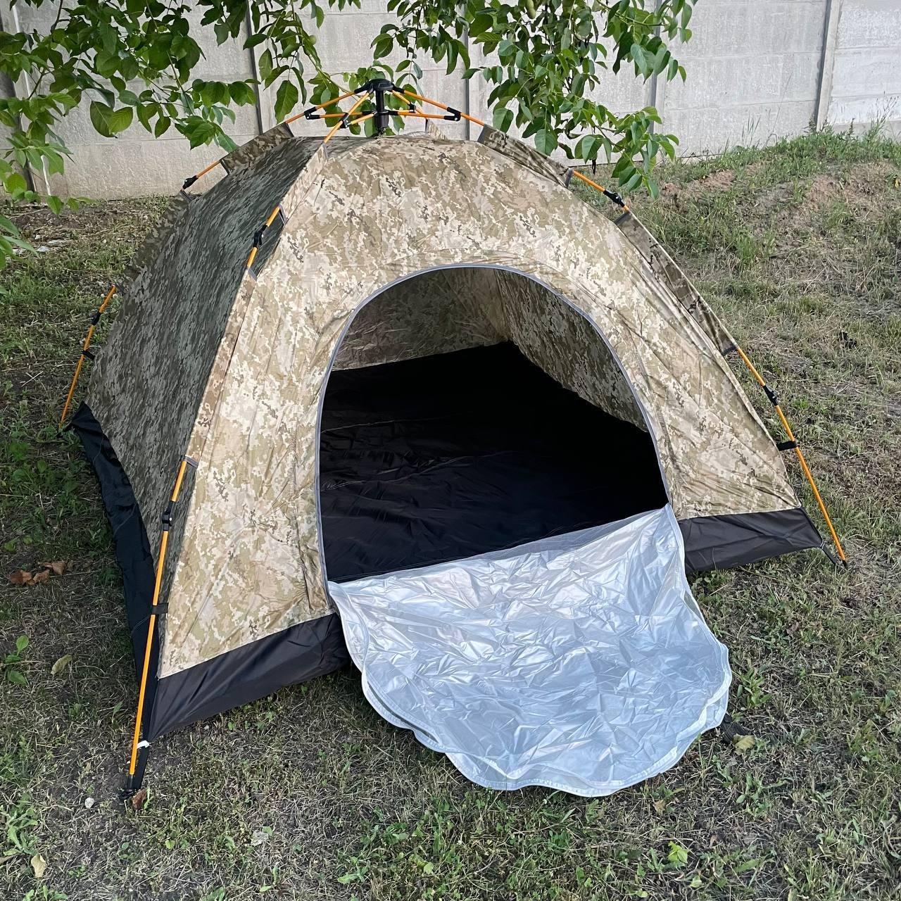 Автоматична намет 4-х місцева Камуфляж, фото 1