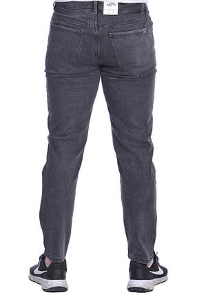 Джинси чоловічі Denim 24-6371 темно-сірі, фото 4