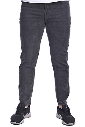Джинси чоловічі Denim 24-6371 темно-сірі, фото 3