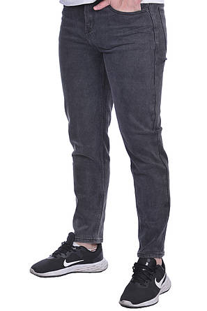 Джинси чоловічі Denim 24-6371 темно-сірі, фото 1