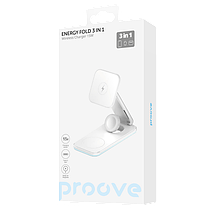 БЗП 3in1 15W Proove Magnetic Energy Fold white (WSEF15010002) UA, фото 6