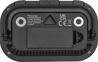 Цифровий бездротовий термометр із 2 радіодатчиками TFA Double-Check 30.3073.01, фото 4