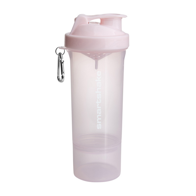 Шейкер пластик. SmartShake Slim Cotton Pink (500 ml, cotton pink), фото 1