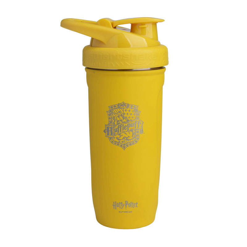 Шейкер металевий SmartShake Reforce Harry Potter Hufflepuff (900 ml), фото 1