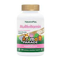 Витамины для детей Nature Animal Parade Gold Children's Multi-vitamin & Mineral (120 animal-shaped tabs, grape