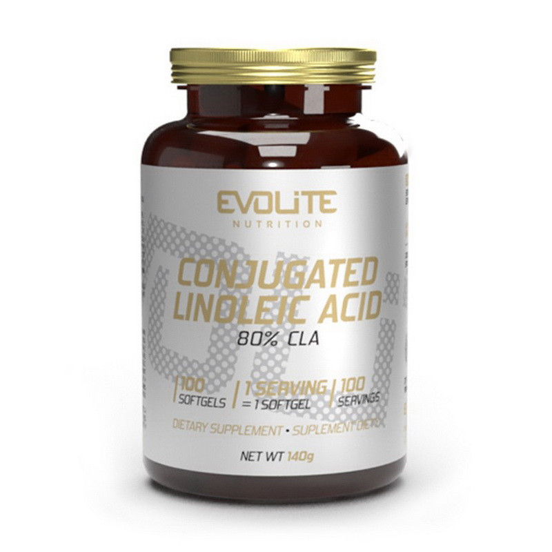 Кон'югована лінолева кислота Evolite Nutrition. Conjugated Linoleic Acid (100 sgels), фото 1