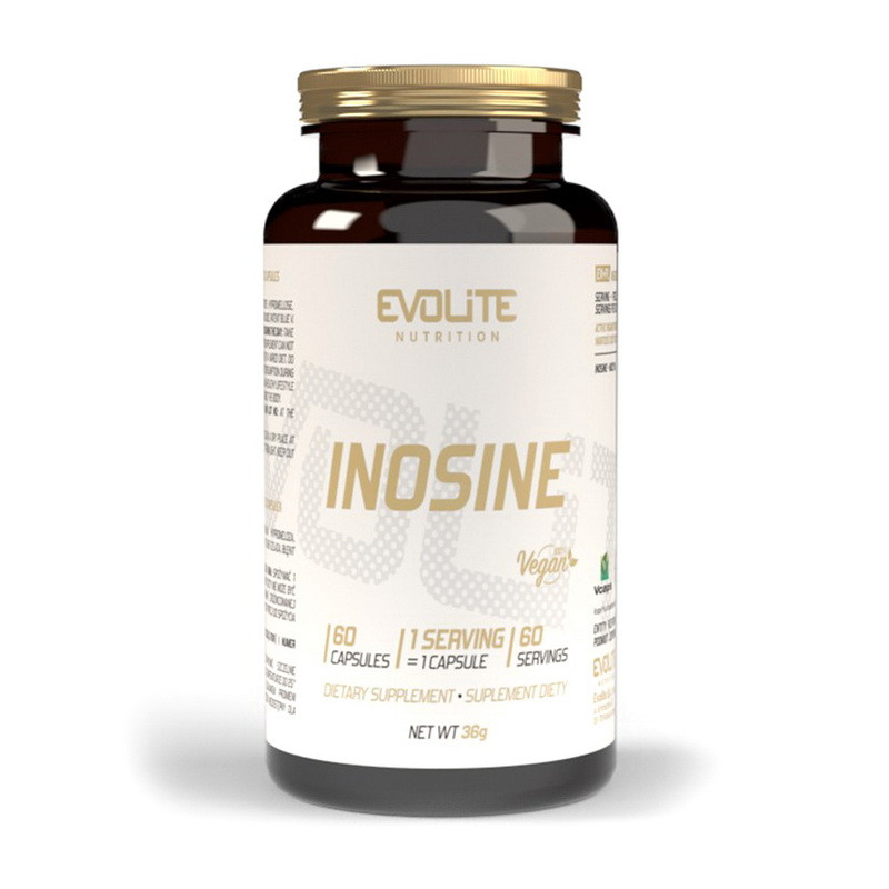 Інозін Evolite Nutrition. Inosine (60 veg caps), фото 1
