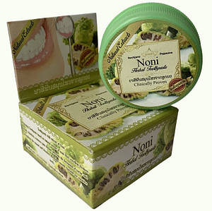 Тайська зубна паста відбілююча Rochjana з витяжкою Ноні - 30 грамм