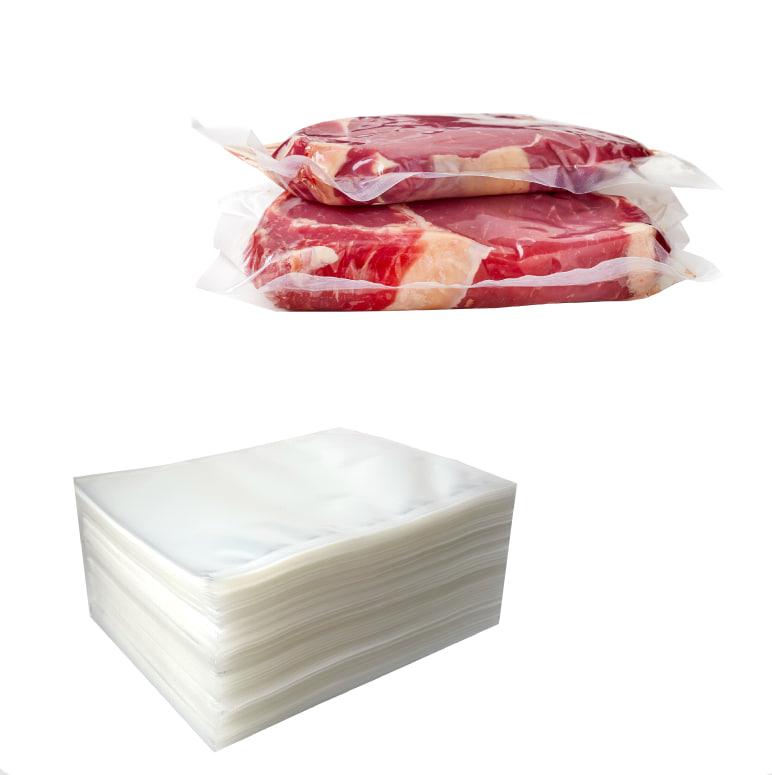 Вакуумний пакет гладкий 100*100 мм. 60 мкм.