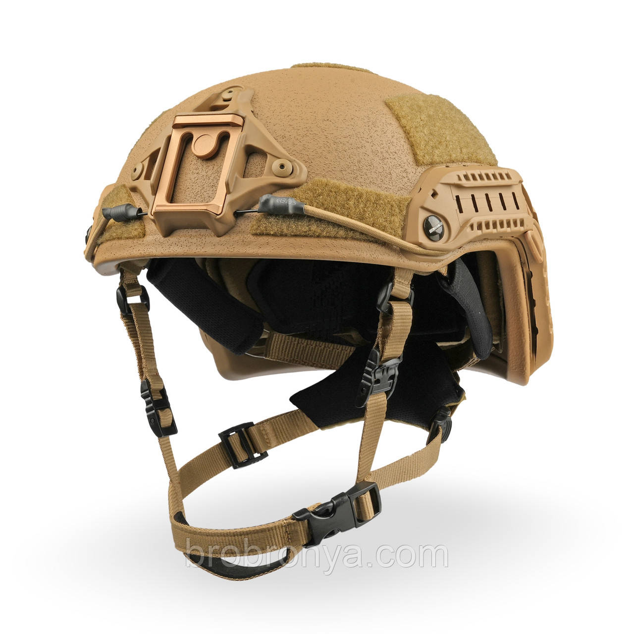 Балістичний шолом FAST SHC SHTORM GEN 3. Кевлар. Рівень захисту NIJ IIIA. Койот