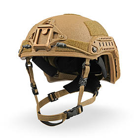 Балістичний шолом FAST SHC SHTORM GEN 3. Кевлар. Рівень захисту NIJ IIIA. Койот