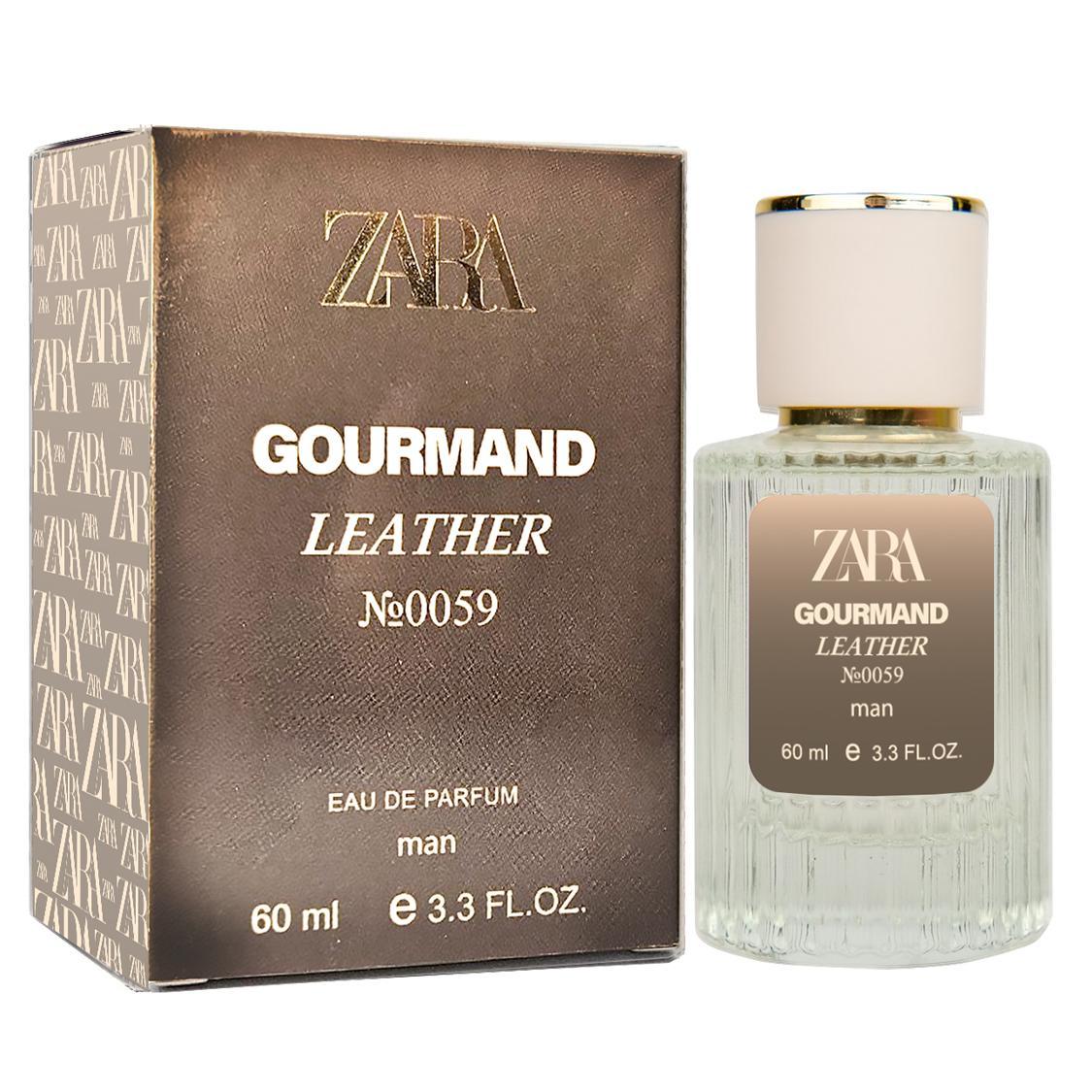 Парфум чоловічий Zara Gourmand Leather №0059 60 мл (УПАКОВКА 18 ШТУК)