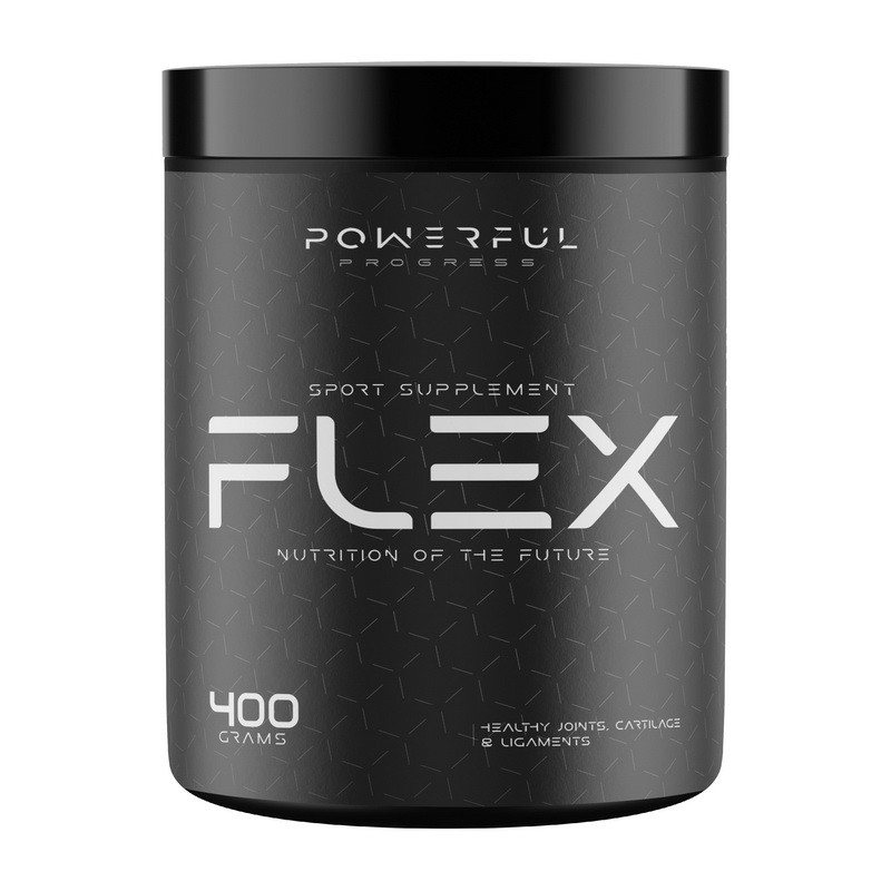 Powerful Progress FLEX, арбуз, 400 g, зеленое яблоко, Комплекс для суставов и связок, фото 1