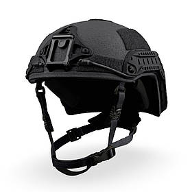 Балістичний шолом FAST SHC SHTORM GEN 3. Кевлар. Рівень захисту NIJ IIIA. Чорний