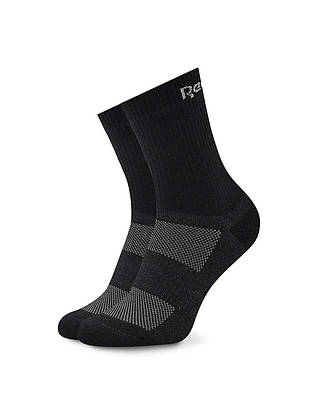 Набір шкарпеток унісекс Reebok Invisible Socks Ankle Crew (3 пари) 37-39 Black/Grey, фото 4
