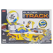 Іграшковий трек Будівельний майданчик 180 дет. "Bulder Series Track" 384T з машинками, світло, звук, фото 10