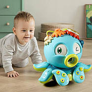 Дитячий розвивальний сортер "Вісьминіг" EA013 світлові та звукові ефекти, фото 2