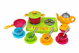 Ігровий набір посуду № 6 (20 предметів) Technok Toys 3572