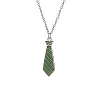 Кулон Гаррі Поттер Краватка Слізерин Harry Potter Tie Slytherin 4 см CH HP T 03