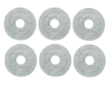 Набір мікрофібр (ганчірок) для робот-пилососа Dreame L50 Pro Ultra / L40s Pro Ultra ( RLL84CE RLL74CE-Bl RLL74CE-Wh ) / 6 шт.