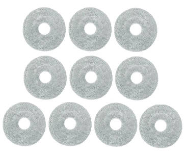 Комплект мікрофібр для робот-пилососа Dreame L10s Pro Ultra Heat ( RLL82CE ) / L10s Ultra Gen 2 ( RLL32SE ) / 10шт