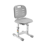 Комплект парта + стілець трансформери FunDesk Piccolino III Grey-w, фото 6