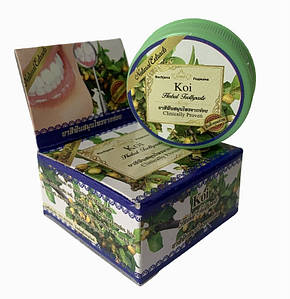 Зубна паста з маслом гвоздики і тайських трав Koi 30 г Rochjana (Роджана)