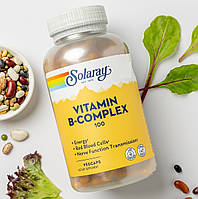 Вітаміни групи B, Vitamin B-Complex 100 Solaray, 50 капсул