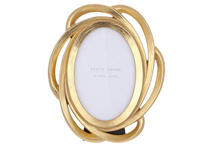 Рамка для фото розміру 10×15см, колір – золото 431-003