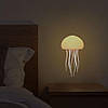Підвісний світильник Медуза з рухомими щупальцями, керування голосом, 5 режимів, RGB, від USB / Нічник лампа, фото 5