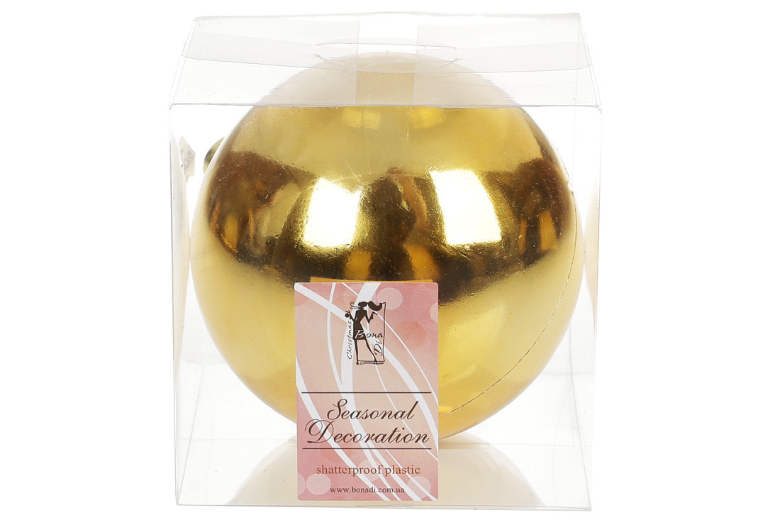 Куля 12см , золото, фото 1
