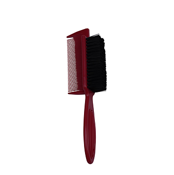 Щітка-гребінець для фейду та бороди Hots Professional Fade Red (HP1034-RD)