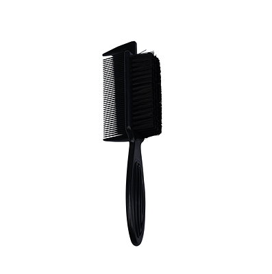 Щітка-гребінець для фейду та бороди Hots Professional Fade Black (HP1034-BK)