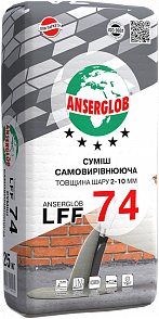 LFF 74 Суміш самовирівнююча ANSERGLOB 25кг