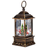 Новорічний ліхтар "Рожевий вогник", 27,5 см, фото 2