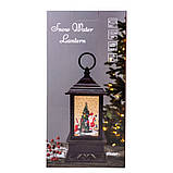 Новорічний ліхтар "Рожевий вогник", 27,5 см, фото 6