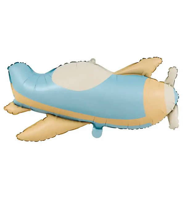 Повітряна кулька "Літак макарун", 42х78 см