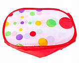 Дитячий сухий басейн для кульок, дитячий манеж. Ящик для іграшок Манеж дитячий Органайзер для іграшок, фото 5