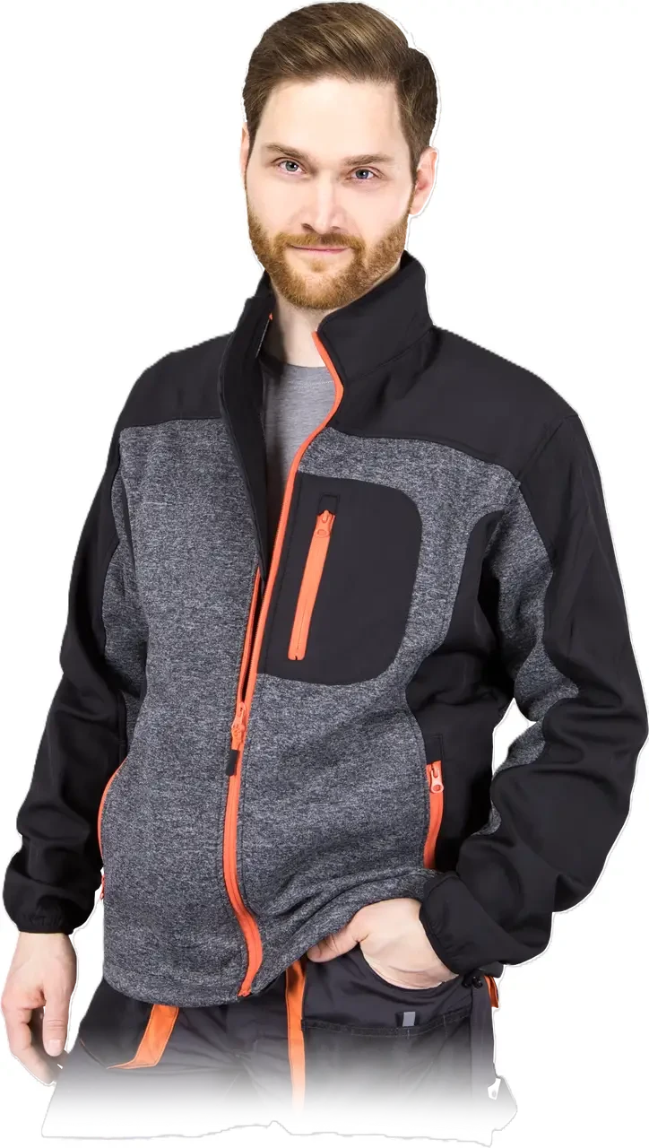 Кофта чоловіча робоча REIS Польща, толстовка флісова, фото 1