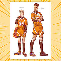 Плакат А3 The Foxhole Court (All for the Game) 003