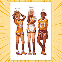 Плакат А3 The Foxhole Court (All for the Game) 004