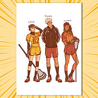 Плакат А3 The Foxhole Court (All for the Game) 006