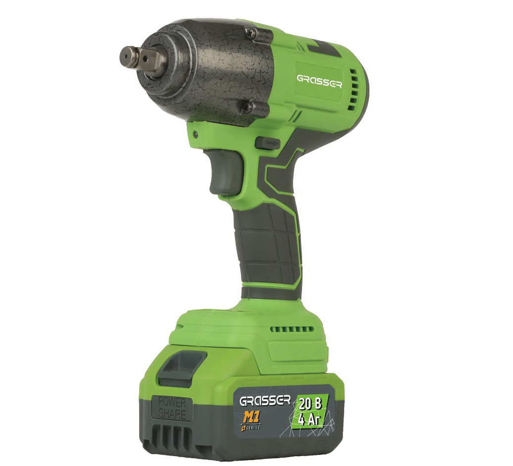 Акумуляторний гайковерт 580 Нм Grasser GTW 580