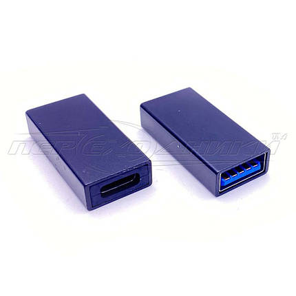 Перехідник USB 3.0 AF — type C ( мама ), фото 1