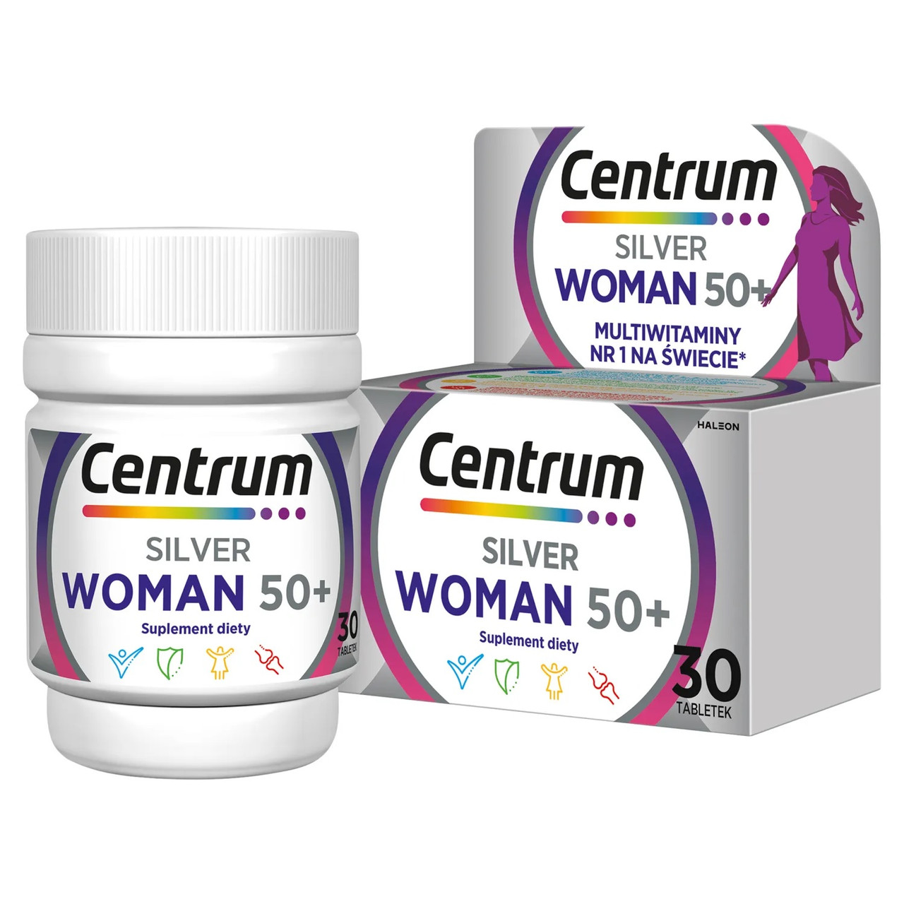Centrum Woman 50+ Комплекс вітамінів і мінералів для жінок 50+, 30 таблеток. До 06/2026