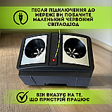 Відлякувач мишей щурів ультразвуковий електронний для дому ультразвук проти гризунів звуковий (дуал сонік), фото 11