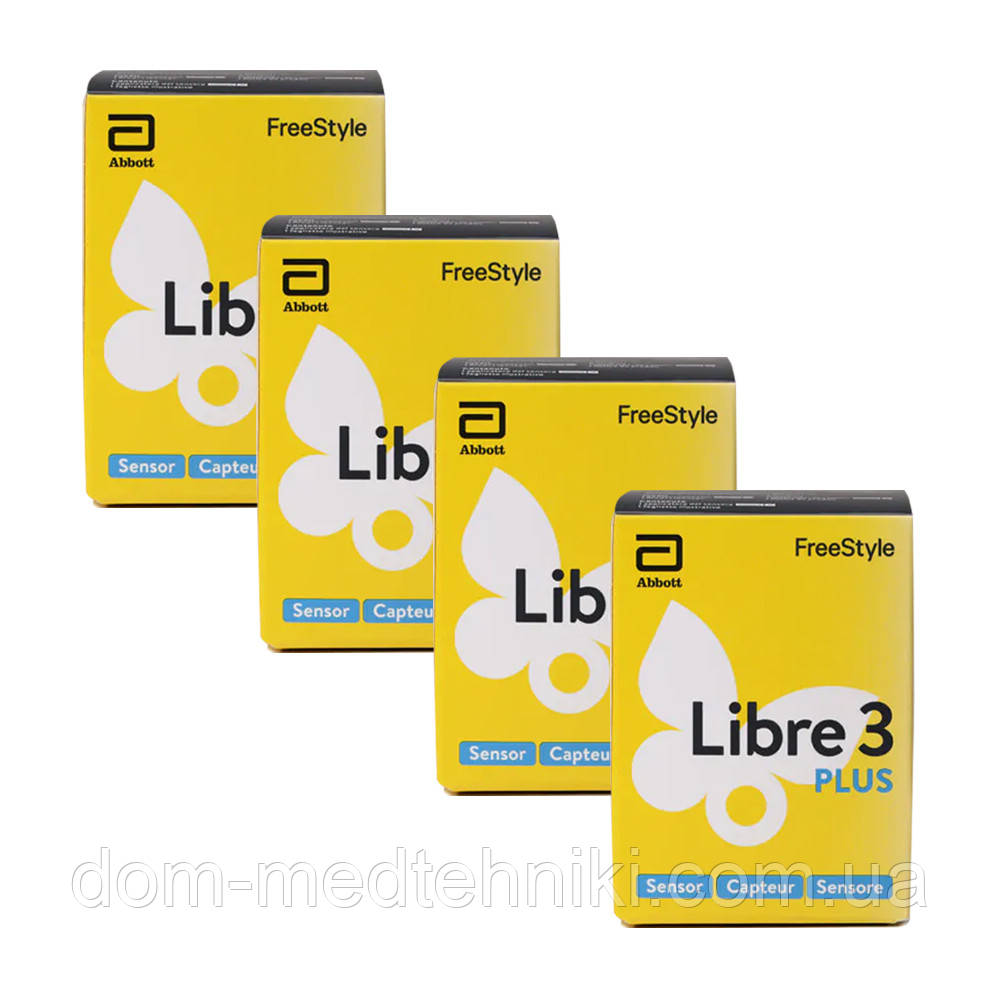 Сенсор FreeStyle Libre 3 Plus, 4 шт.