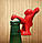 Штопор для вина Happy Man Corkscrew, червоний, фото 3