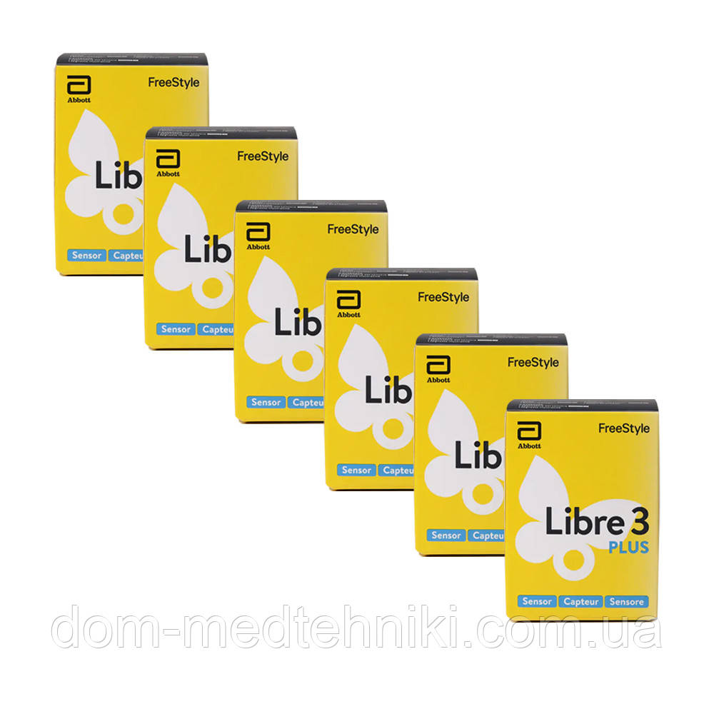 Сенсор FreeStyle Libre 3 Plus, 6 шт.